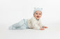 Baby Boys 2pc Waffle Trouser/Top Set - Tiny Teddies (PK6) (0-9m) N14755