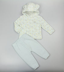 Baby  2pc Hoodie & Bottom Set - Blue Jungle (PK6) (6-24m) N34675