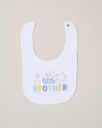 5pc Baby Mesh Bag Gift Set - Best Little Brother (PK4) (NB-6m) H13294NB