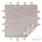 Embossed Taggie Comforter - Biscuit (PK6) RC305-BI