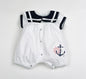Baby Sailor Romper - Anchor  (0-9 Months) (PK6) H1806