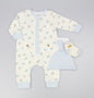 Baby Boys 3pc Set - Cars/Cream (0-9m) (PK6)  M15982