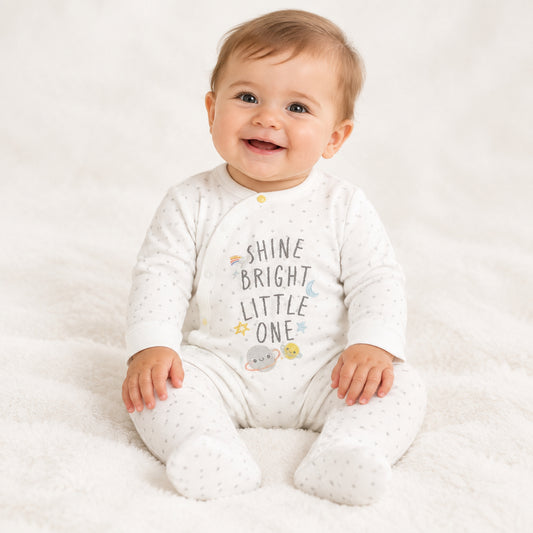 Baby All in One - Shine Bright little One (PK6) (NB-3m) N14766