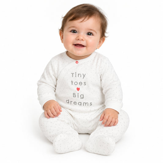 Baby All in One - Tiny Toes, Big Dreams (PK6) (NB-3m) N14769