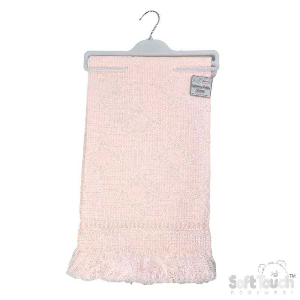 Acrylic Baby Star Shawl - Star/Pink (110x110cm) (PK6) SH22-P