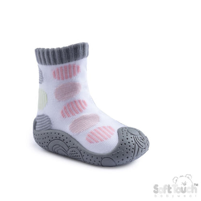 Girls Sneakers - Cars (PK12) (9-21M) SN170G*