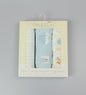3pk Large Muslin Squares - Aqua - (60x60cm) (PK8) J14017