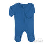Ribbed Sleepsuit - Azure (0-3m) (PK6) - SS4600-AZ-03
