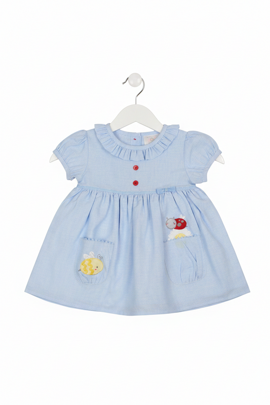 Baby Summer Dress - Bees (1-2yrs) (PK6) - K34216
