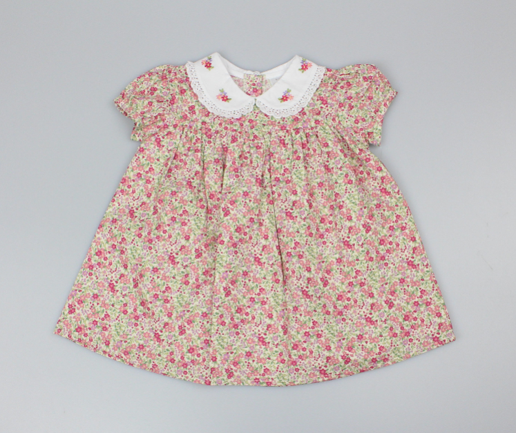 Baby Summer Dress - Peter Pan Collars (1-2yrs) (PK6) - K34211
