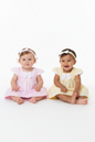 Baby Girls Dress, Pant & Headband Set - Lemon/Pink Bow (0-9m) (PK6) H12801NB