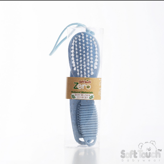 Deluxe Brush & Comb Set - Blue (PK12) EP606b