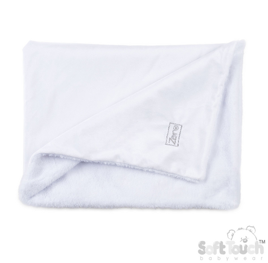 Eco Recycled Mink Wrap - White (PK3) EFBP60w