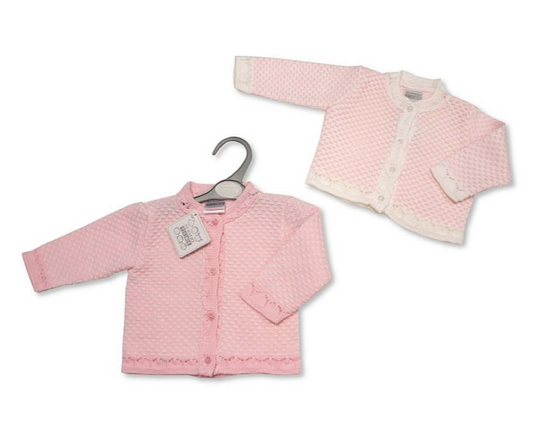 Knitted Baby Girls Cardigan (9-24 Months) (PK6) Bw-10-182