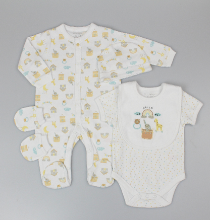5pc Gift Set - Hello (0-9m) (PK6) H13629