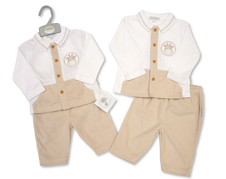 Baby 2 pcs Set - Giraffe (NB-6m) (PK6)  BIS-2020-2653