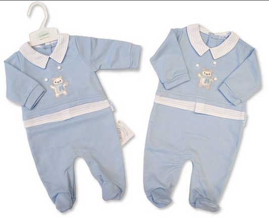 Baby Boys All-In-One - Snowballs (NB-9m) (PK6)  BIS-2020-2646