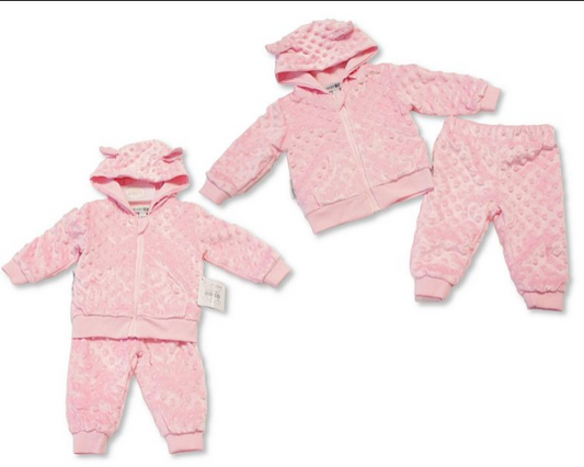 Baby Girls Jacket and Pants Set with Ears (0-6m) (PK6) BIS-2020-2610