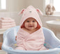 Baby Novelty Hooded Robes - Pink Bunny (PK6) (75x75cm) K14281