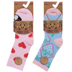 Girls 3 Pack Cotton Rich Design Socks (6-3.50 (PK 12) 43B873