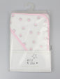 Hooded Bath Robe Towel - Pink Daisy (PK1) (70x70cm) H13726
