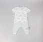 Boys 2pc s/s jog set elephant rib (0-6 Months) (PK6) E13302
