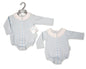 Baby Boys Romper with Lace (NB-6M) (PK6) BIS-2020-2491S