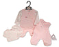 Baby Girls 2 Pieces Long Romper Set - Sweet Heart (NB-6 Months) (PK6) Bis-2020-2517