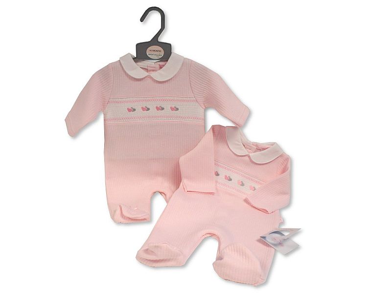 Baby Girls All in One - Sweet Heart (NB-6 Months) (PK6) Bis-2020-2519