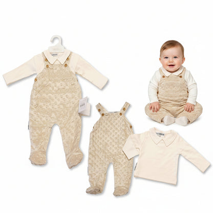 Baby 2 pcs Dungaree Set (NB-6m) (PK6) BIS-2020-2618