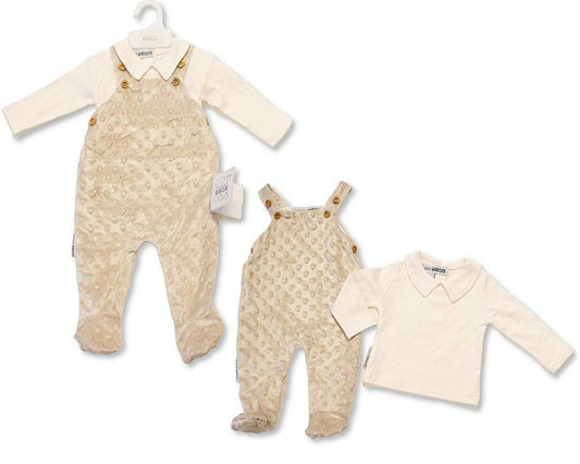Baby 2 pcs Dungaree Set (NB-6m) (PK6) BIS-2020-2618