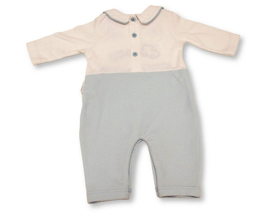 Baby Boys Dungaree All in One - Train (PK6) (NB-6m) BIS-2020-2676