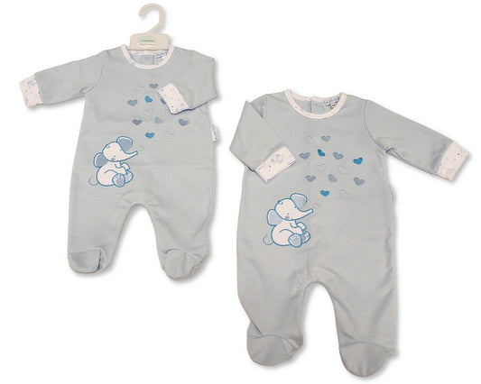 Baby Boys All in One - Elephant (PK6) (NB-6m) BIS-2020-2680