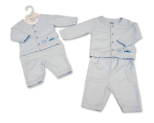 Baby Boys 3 pcs Set - Car and Teddy (PK6) (NB-6m) BIS-2020-2682