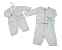Baby Boys 3 pcs Set - Car and Teddy (PK6) (NB-6m) BIS-2020-2682