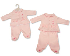 Baby Girls 3 pcs Set - Little Princess (PK6) (NB-6m) BIS-2020-2686