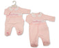 Baby Girls All in One with Smocking - Little Princess (PK6) (NB-6m) BIS-2020-2688