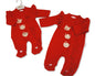 Baby Girls All in One with Frill - Teddy (PK6) (NB-6m) BIS-2020-2705