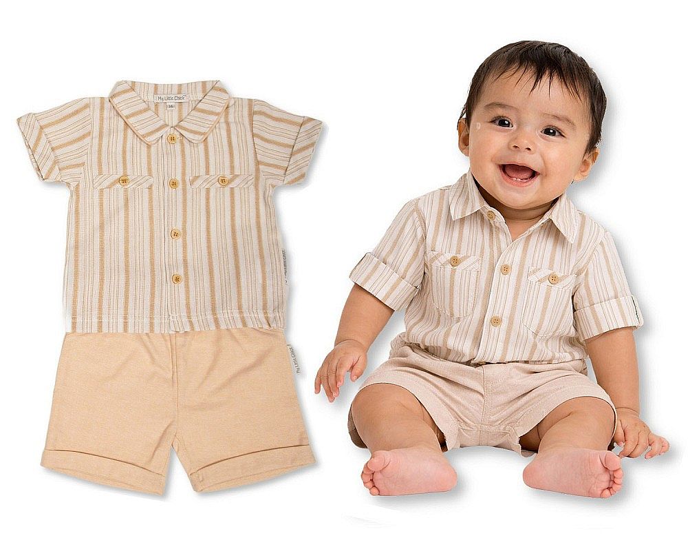 Baby Boys 2 Pieces Shorts Set (NB-9m) (PK6) BIS-2120-6422