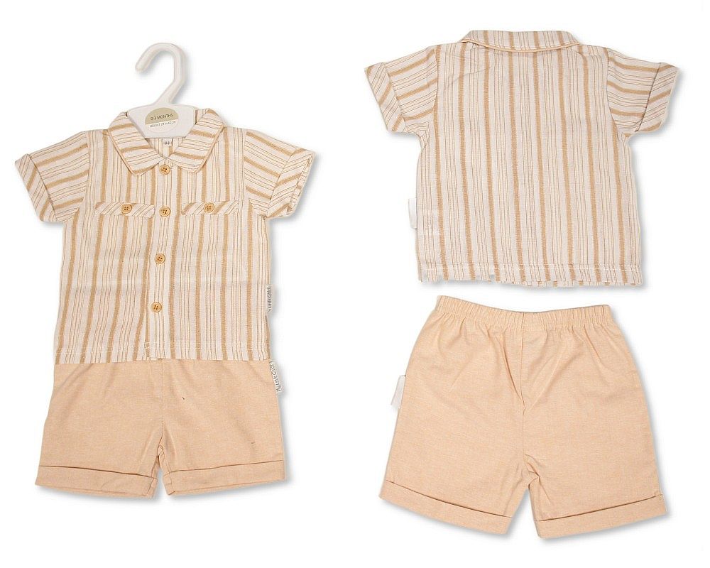 Baby Boys 2 Pieces Shorts Set (NB-9m) (PK6) BIS-2120-6422
