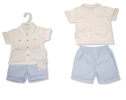 Baby Boys 2 Pieces Shorts Set (NB-9m) (PK6) BIS-2120-6426