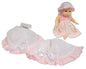 Baby Girls Summer Hat with Bow - Pink - Size Small/Medium (PK6) (0-12m) BW-0503-0628