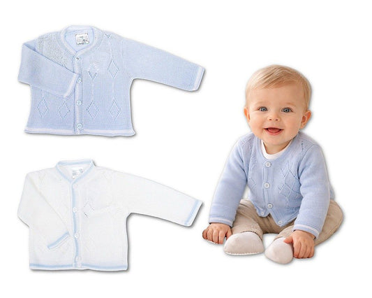 Knitted Baby Boys Cardigan - (PK6) (9-24m) BW-10-1003_24