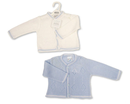Knitted Baby Boys Cardigan - (PK6) (9-24m) BW-10-1003_24