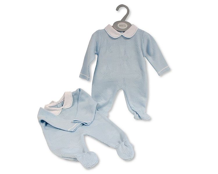 Knitted Baby Boys Long Romper (PK6) Bw-10-1188