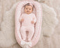 Knitted Baby Girls 2 pcs Set with Cross-Over Top (NB-9m) (PK6) - BW-10-1264