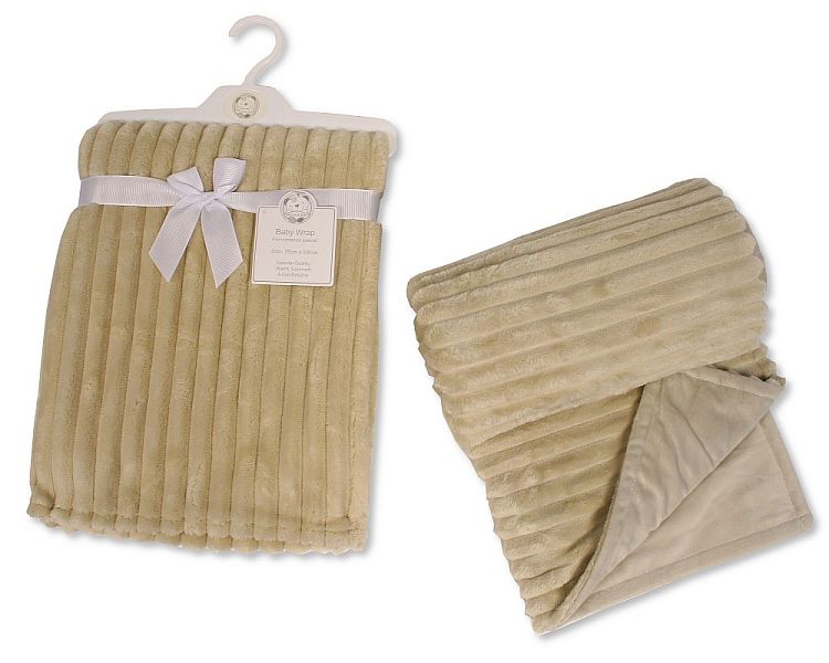 Baby Double Layer Wrap - Stripes - Bw 112-2000