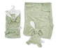Baby Fleece Blanket and Bunny Comforter Set - Sage (75x100cm) (PK6) BW-112-2043sg