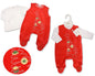 Baby Christmas Velour 2 pcs Set - Christmas Tree (NB-6m) (PK6) BW-13-425