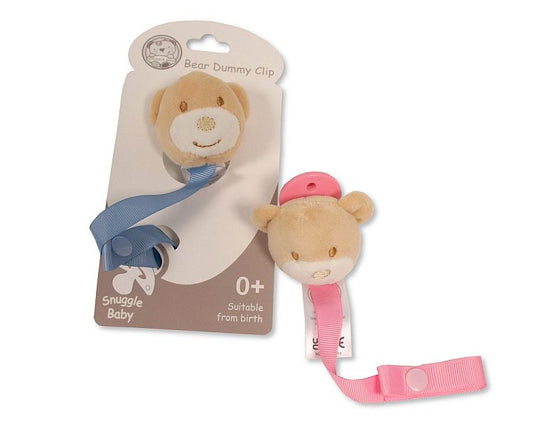 Baby Bear Dummy Clip  (PK6) GP-25-1122